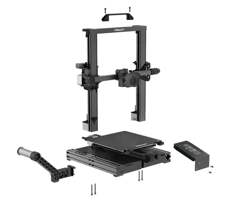 Creality CR-6 SE 3D Printer with True Leveling-free Technology, Photoelectric Filament Sensor, Trinamic Driver