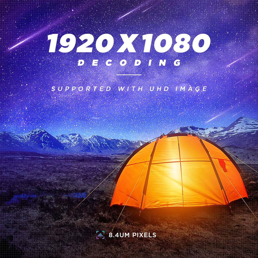 Bomaker C9 Projector Native 720P 200 ANSI Lumens iOS Android Wireless Screen Mirroring