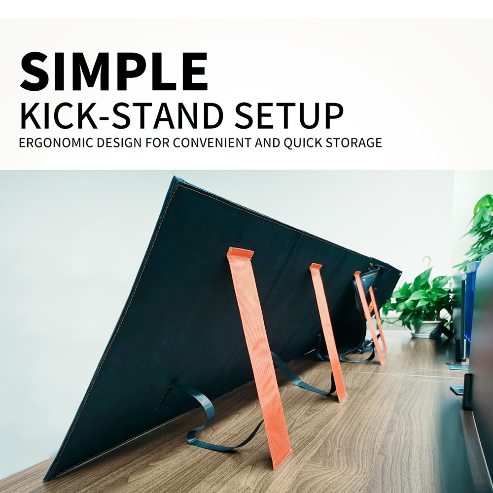 OUPES 100W Portable Solar Panel Foldable PV Panel 20% Conversion Rate IP65 for Outdoor Adventures Emergency Blackout