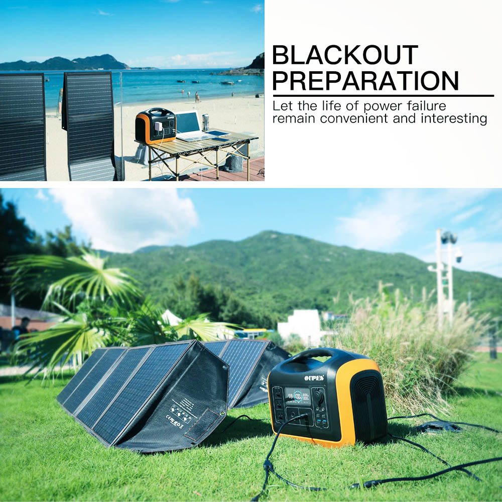 OUPES 200W Portable Solar Panel Foldable PV Panel