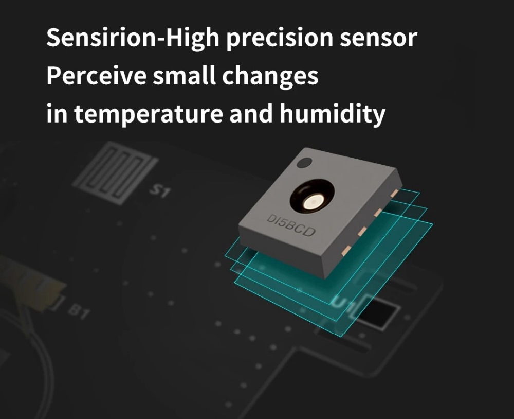 Youpin Miaomiaoce e-link écran d'encre affichage numérique humidimètre haute précision thermomètre température humidité