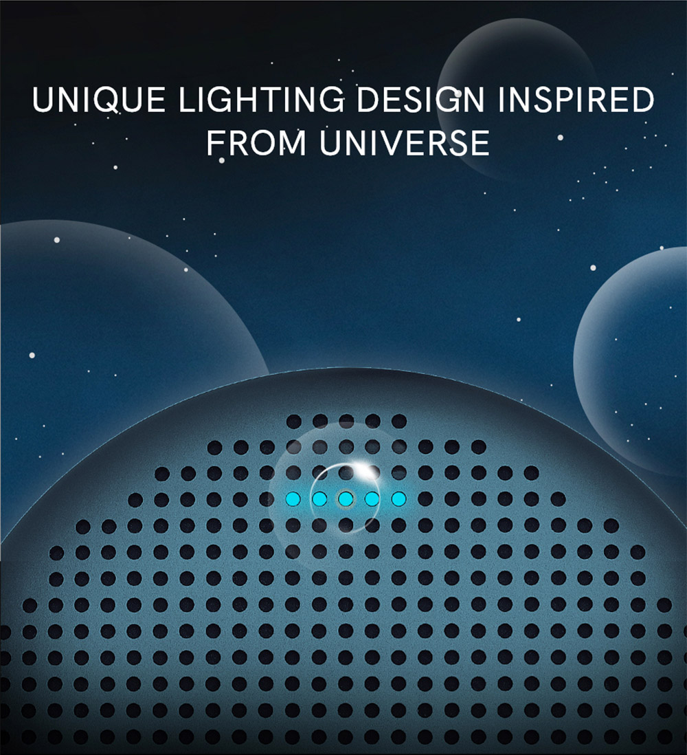 eMeet Luna Lite Portable Computer Speaker VoiceIA Noise Reduction Mode, USB, Bluetooth, AUX connection