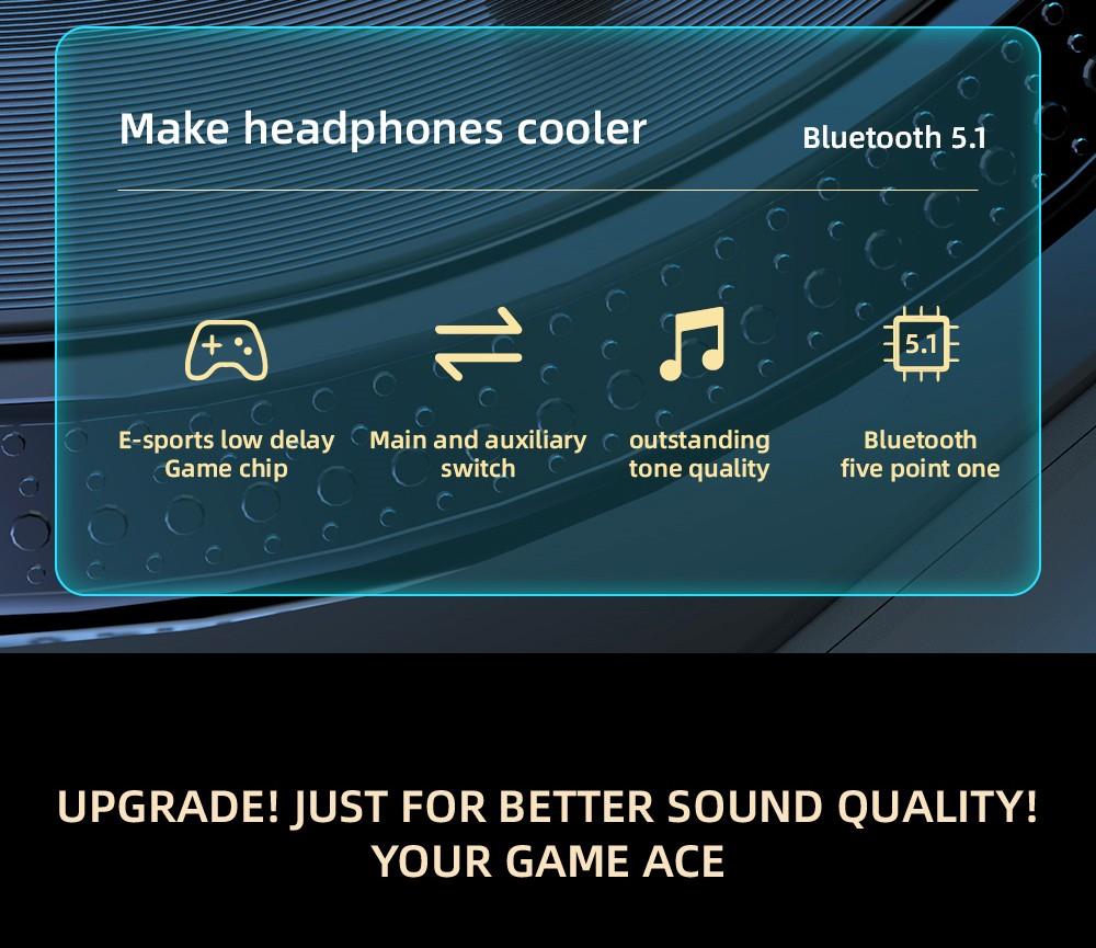 A6R TWS Bluetooth V5.0 Button Control IPX4 Waterproof 3h Playtime Wireless in-ear Noise Earphones - Black