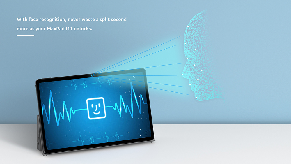 BMAX I11 4G LTE Tablet PC 10.4 İnç FHD Dokunmatik Ekran UNISOC T618 8GB RAM 128GB ROM Android 11 OS Çift Wifi GPS 6600mAh Pil - Gri