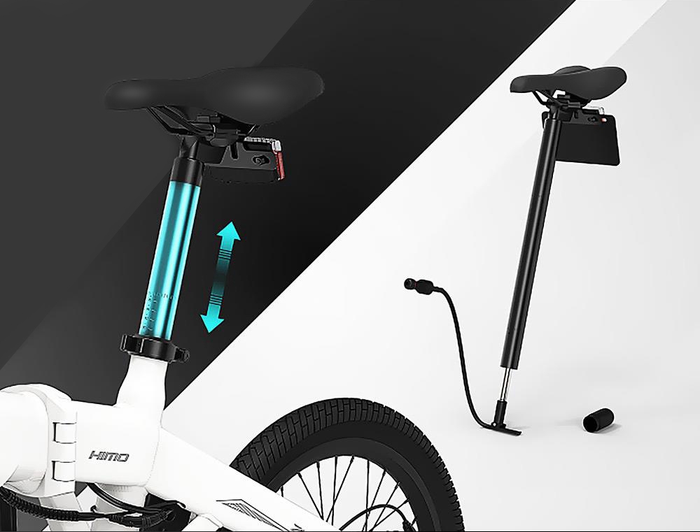 HIMO Z20 Folding Electric Bicycle 20 Inch Tire 250W DC Motor Up To 80km Range 10Ah Removable Battery Shimano 6-speed Tra