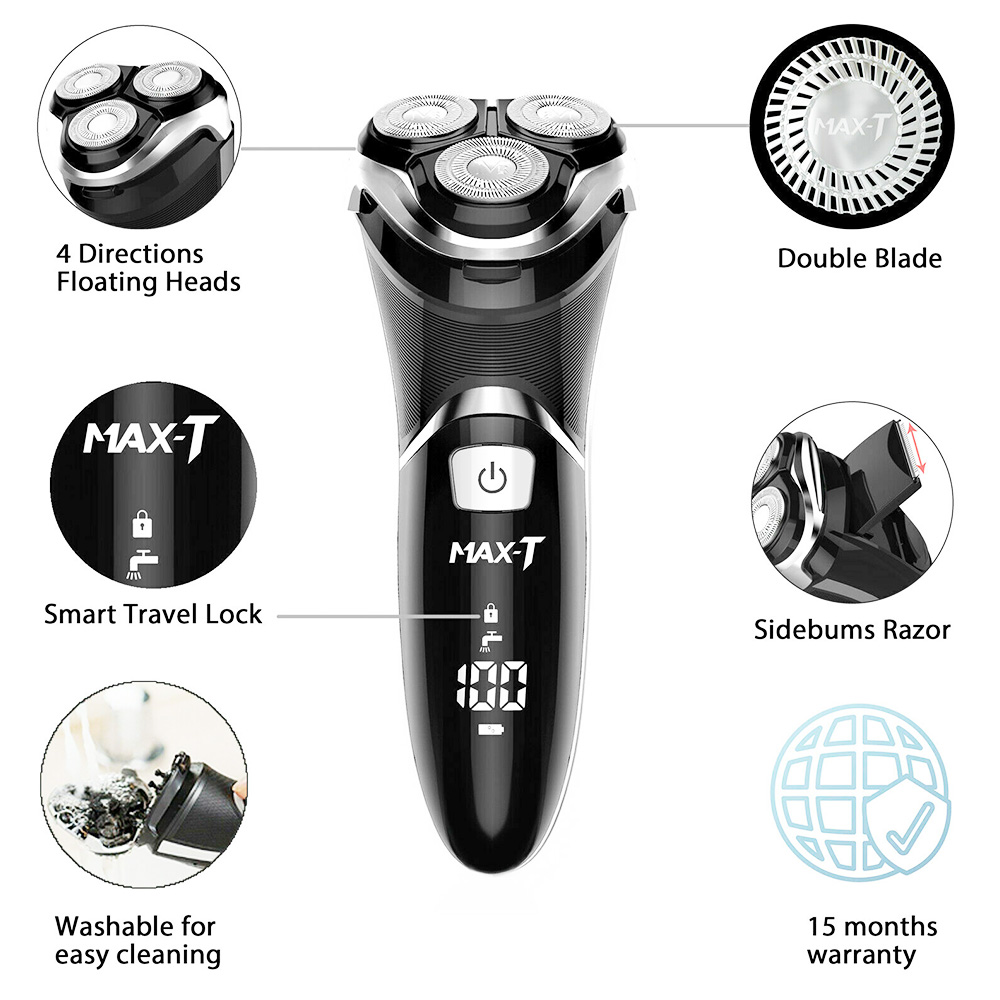 MAX-T Electric Shaver Razor