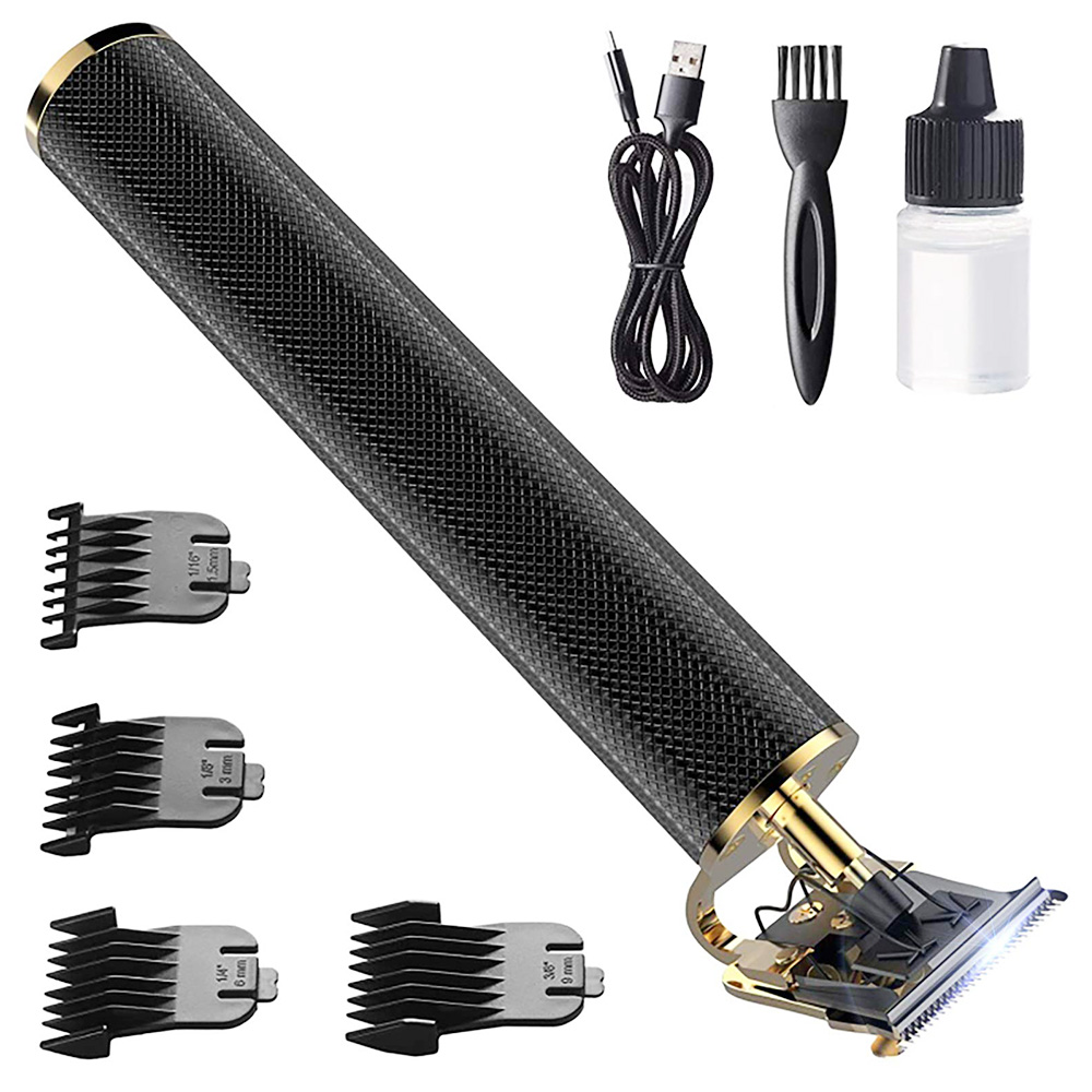 Professional Outliner Hair Trimmer Beard Trimmer Grooming Kit Cordless Hair Clipper USB Rechargeable