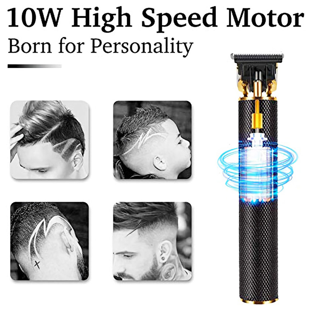 Professional Outliner Hair Trimmer Beard Trimmer Grooming Kit Cordless Hair Clipper USB Rechargeable