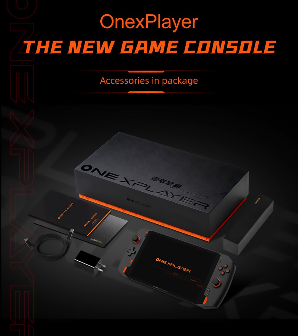 One Netbook ONEXPLAYER 1S Game Console PC 8.4 Inch Pocket Computer AMD Ryzen 7 4800U 16GB RAM 2TB SSD IPS Touch Screen Windows 11 EU Plug
