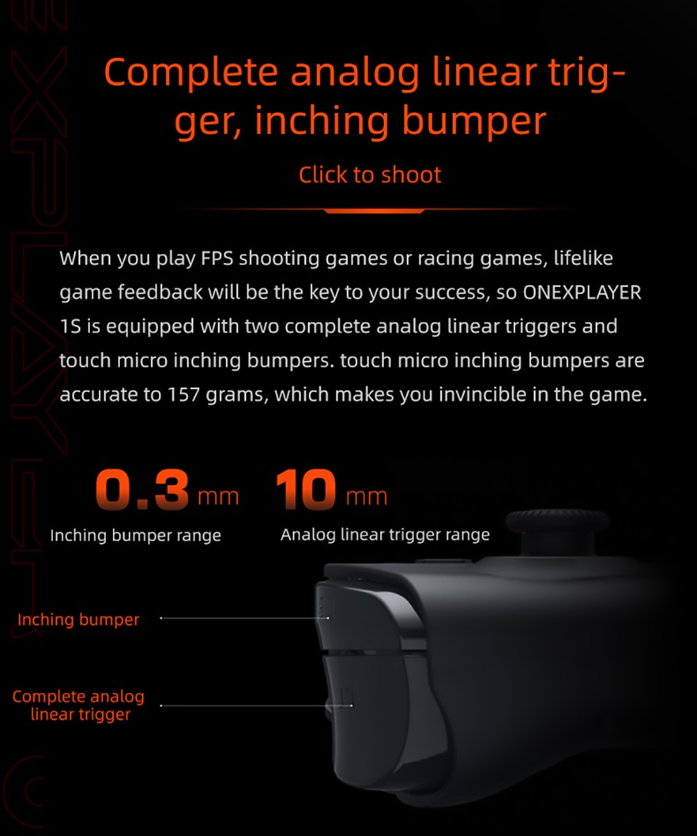 One Netbook ONEXPLAYER 1S Game Console PC 8.4 Inch Pocket Computer AMD Ryzen 7 4800U 16GB RAM 2TB SSD IPS Touch Screen Windows 11 EU Plug