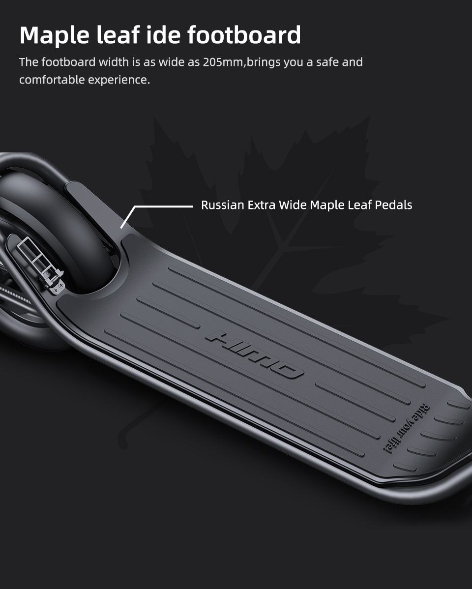 HIMO L2 MAX Folding Electric Scooter 350W Motor 36V/10.4Ah Battery 10 Inch Tire Containing Seat - White