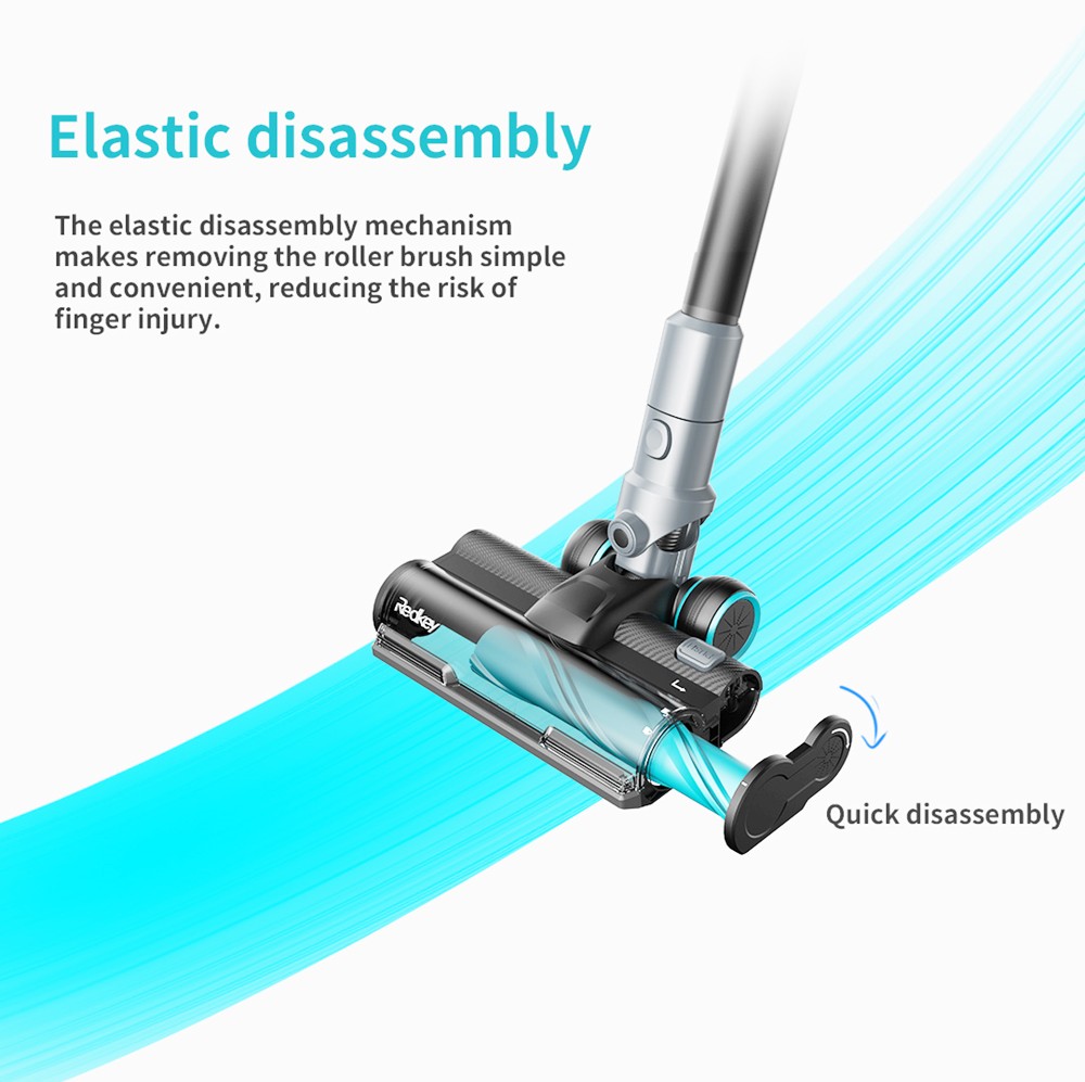 Redkey F10 Cordless Vacuum Cleaner Handheld Wireless Foldable Vacuum Cleaner ortable Cordless 23kPa Carpet Cleaner