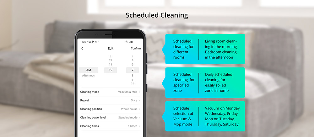 360 S8 Plus Robot Vacuum Cleaner 2700Pa 4L Smart Dust Collection 5000mAh
