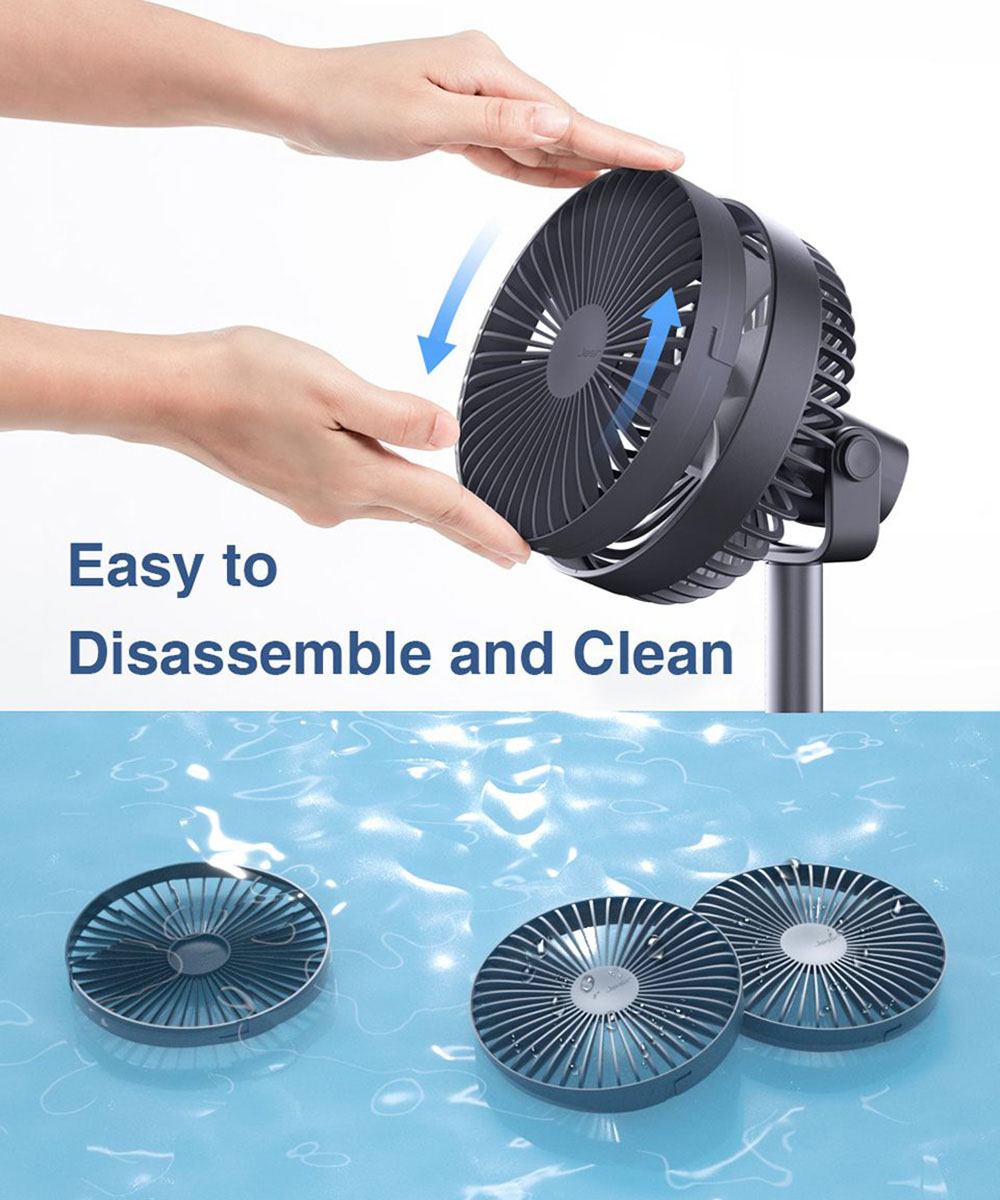 Top 10 ๐ JISULIFE F7B Portable Fan for Home Office Desk Table Clip Fan 4000mAh Battery Usb Rechargeable Silent Fans Ventiladores ๐ 19 JISULIFE F7B Portable Fan for Home Office Desk Table Clip Fan 4000mAh Battery Usb Rechargeable Silent Fans Ventiladores