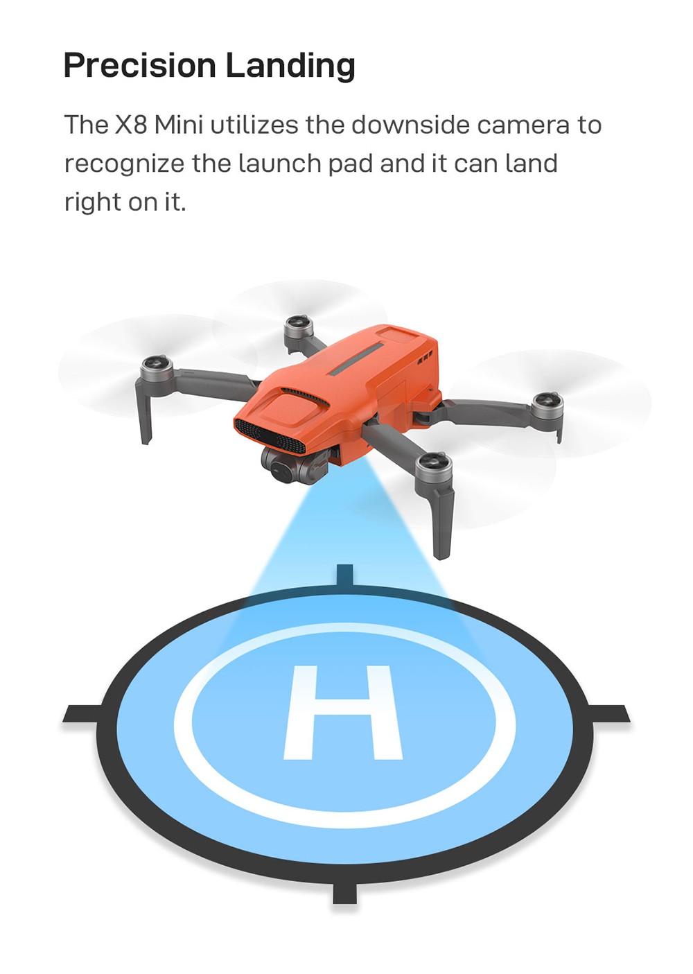 FIMI X8 Mini Pro 8KM GPS FPV RC Drone with 3-axis Mechanical Gimbal 4K Camera HDR 31mins Flight Time 245g Ultralight