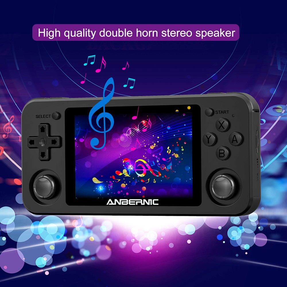 ANBERNIC RG351M Portable Game Player 64GB Matte Black