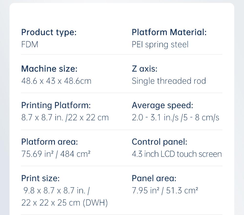 Anycubic Kobra 3D Printer, Auto Leveling, Stepper Drivers, 4.3inch Display, Printing Size 250x220x220mm