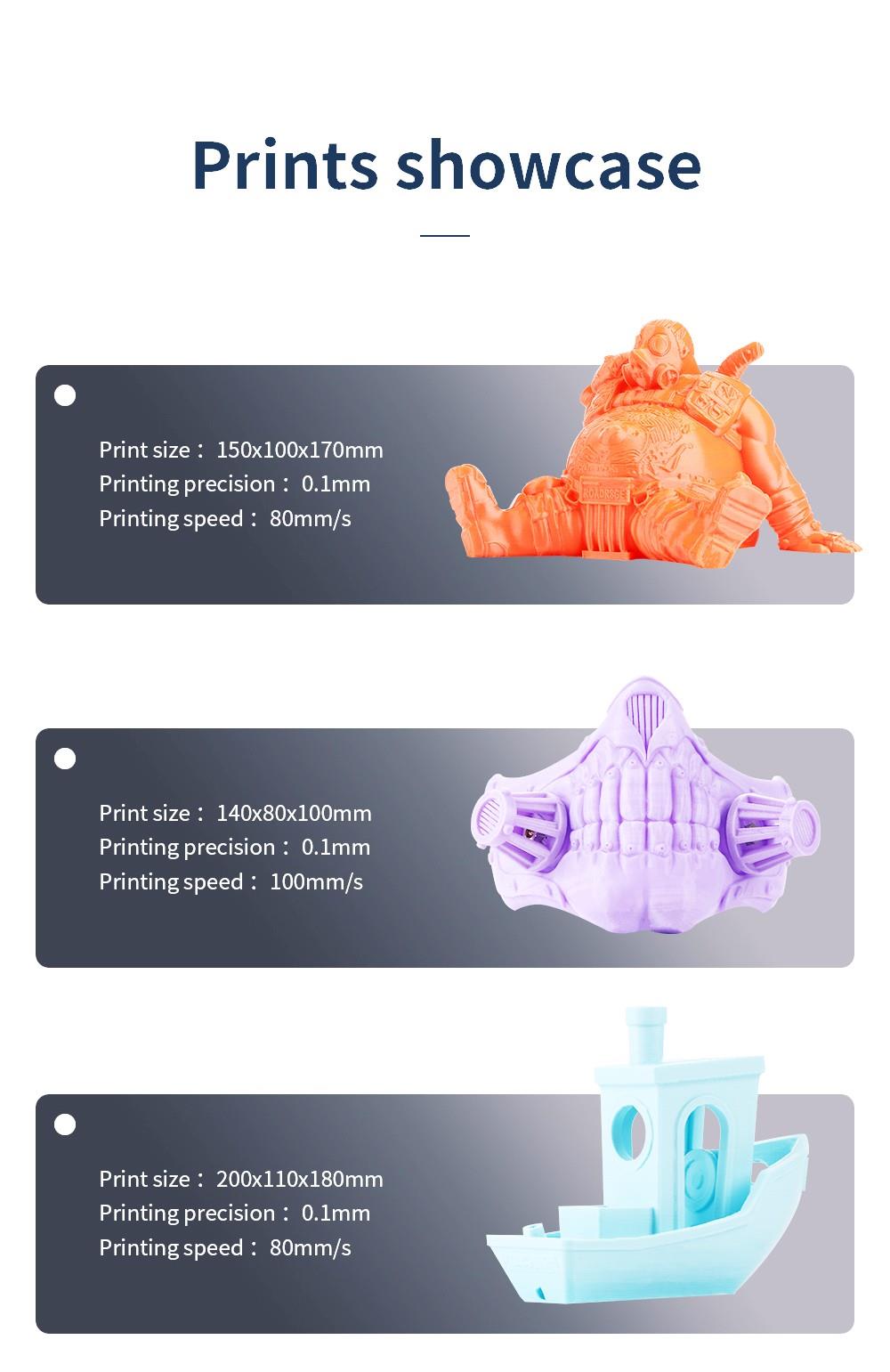 Anycubic Kobra 3D Printer, Auto Leveling, Stepper Drivers, 4.3inch Display, Printing Size 250x220x220mm