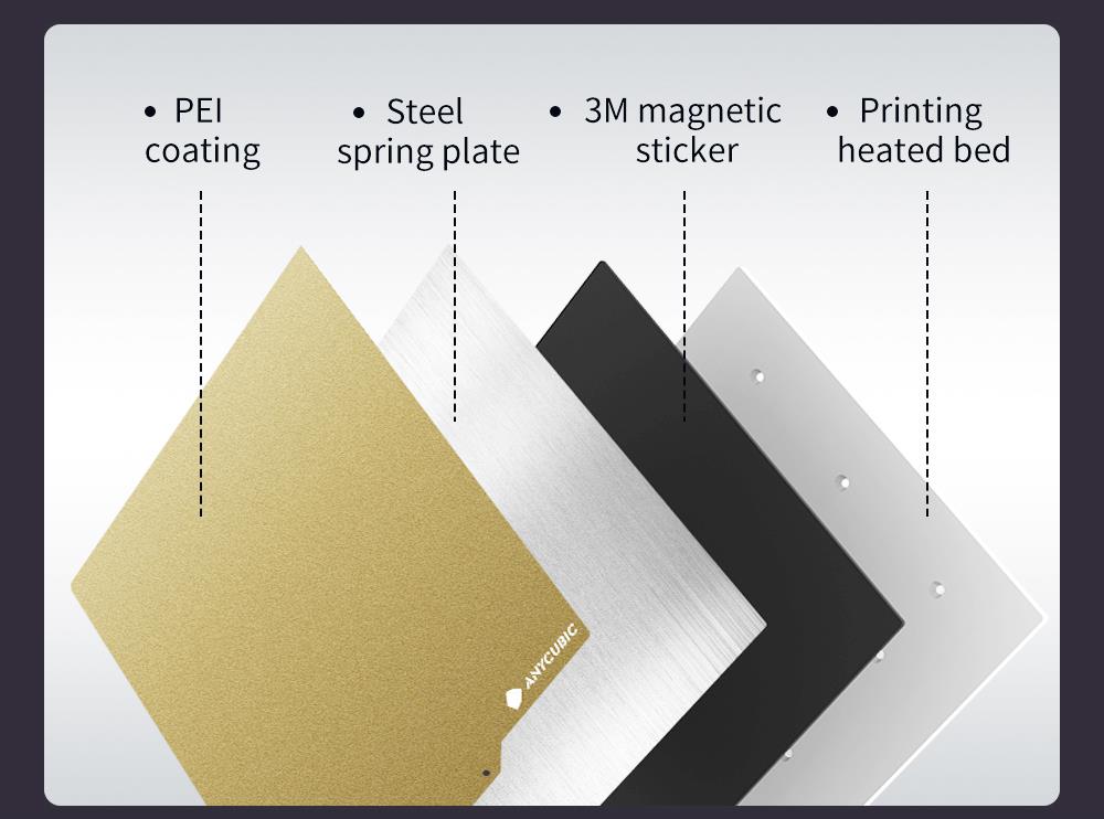 Anycubic Kobra 3D Printer, Auto Leveling, Stepper Drivers, 4.3inch Display, Printing Size 250x220x220mm