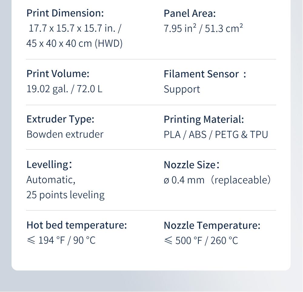 Anycubic Kobra Max 3D Printer, Auto Leveling, Stepper Drivers, 4.3 inch Display, Printing Size 450x400x400mm