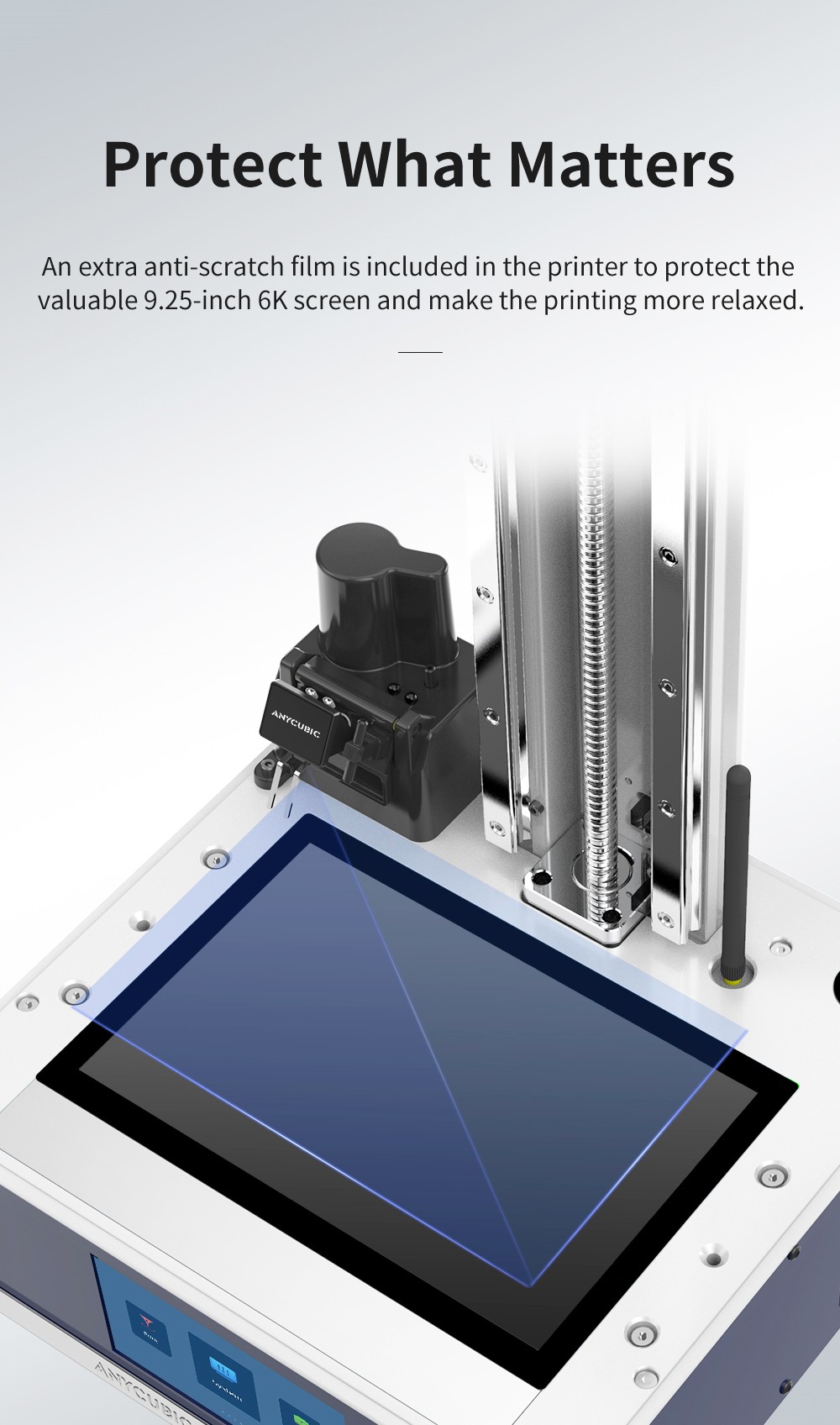 Anycubic Photon M3 Max 3D Printer, 13.6 inch 7K Monochrome LCD Display, Printing Size 300x298x164mm
