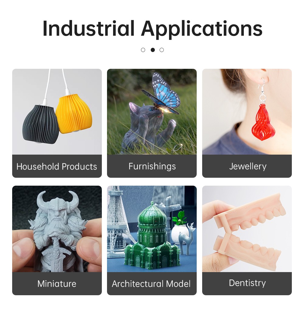 Anycubic Photon Mono 4K LCD SLA Printer, UV Resin 3D Printer, 30-100% UV, Self-developed Slicing Software, Monoc Screen