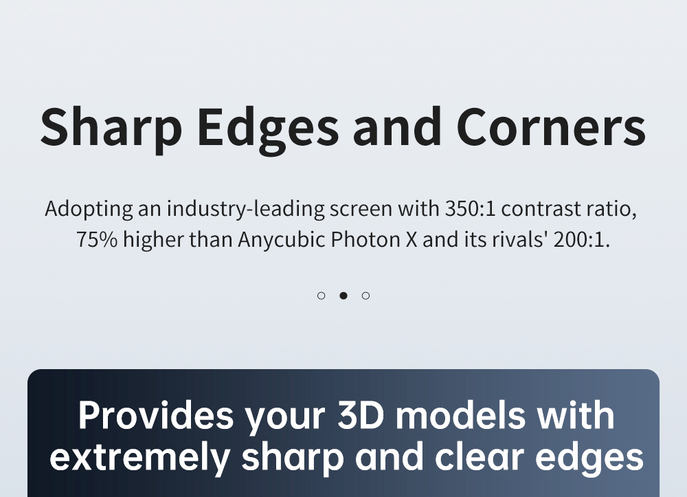 Anycubic Photon Mono X 6K LCD-based SLA Printer, UV Resin 3D Printer, 30-100% UV Power, 40 LED Matrix, 8 cm/hr Printing