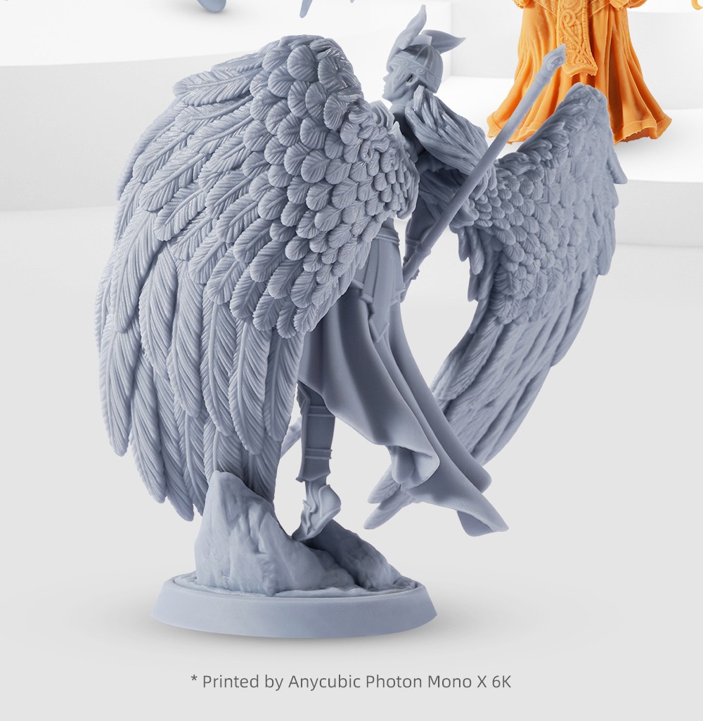 Anycubic Photon Mono X 6K LCD-based SLA Printer, UV Resin 3D Printer, 30-100% UV Power, 40 LED Matrix, 8 cm/hr Printing