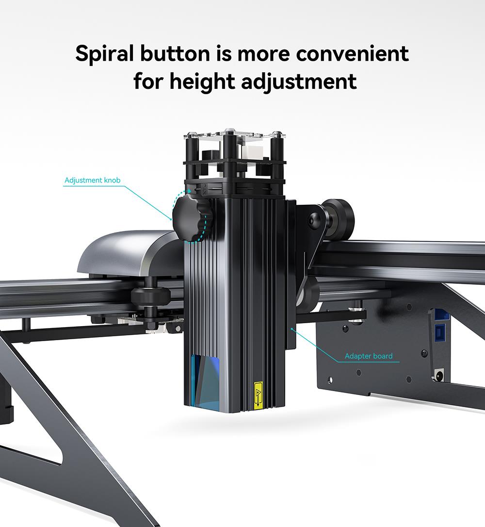 Atomstack P7 M40 40W Portable Laser Engraving Machine Desktop CNC Laser Cutting Machine Engraving Area 200x200mm