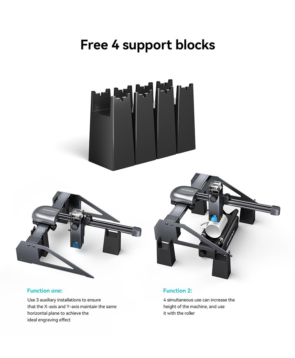 Atomstack P7 M40 40W Portable Laser Engraving Machine Desktop CNC Laser Cutting Machine Engraving Area 200x200mm