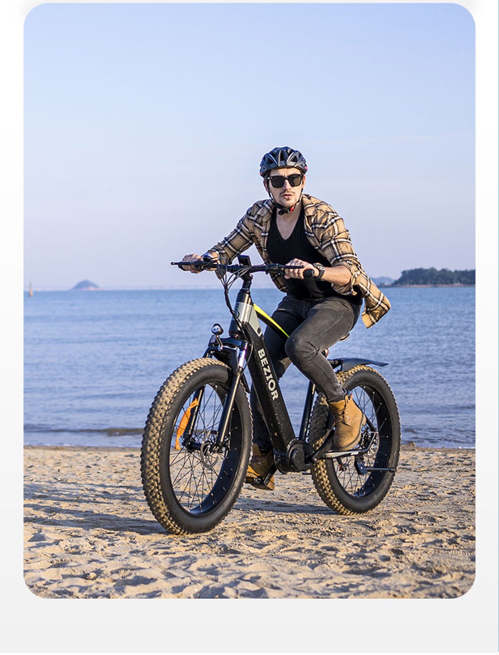 BEZIOR XF800 13Ah 48V 500W MID MOTOR Electric Bicycle 26inch 40km/h Max speed Max Load 90KG