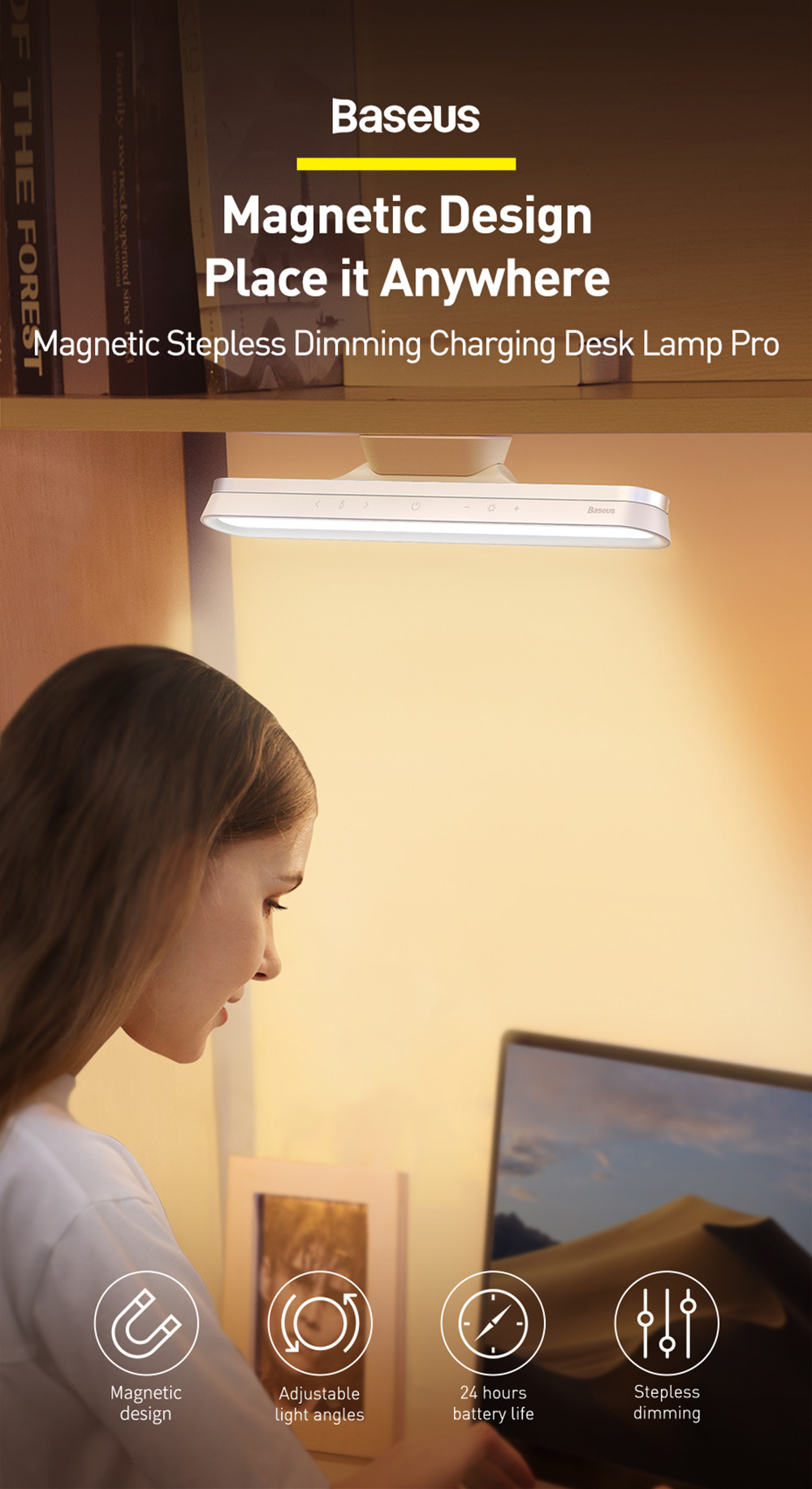 baseus charging desk lamp pro