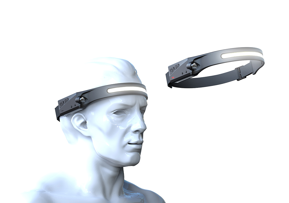 Bright LED Headlamp 270 Degree Wide Beam & Spotlight, 4 Sensor Modes for Outdoor Cycling, Camping, Hiking - Black 10 Bright LED Headlamp 270 Dgree Wide Beam & Spotlight, 4 Sensor Modes for Outdoor Cycling, Camping, Hiking - Black