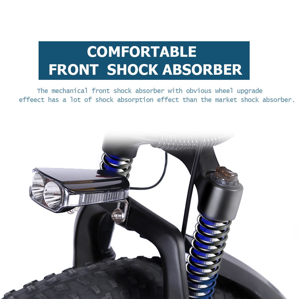 CMACEWHEEL X26 Folding Electric Bicycle Dual Battery 48V 750W Black