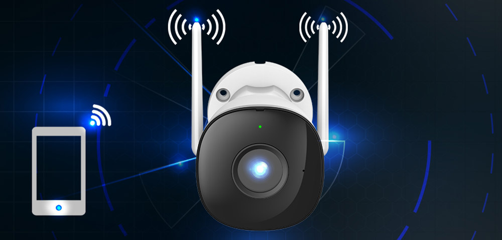 Dahua Imou IP Wifi HD 4MP (QHD) Outdoor Surveillance Camera with Built-in Microphone Human Detection, IP67 Waterproof
