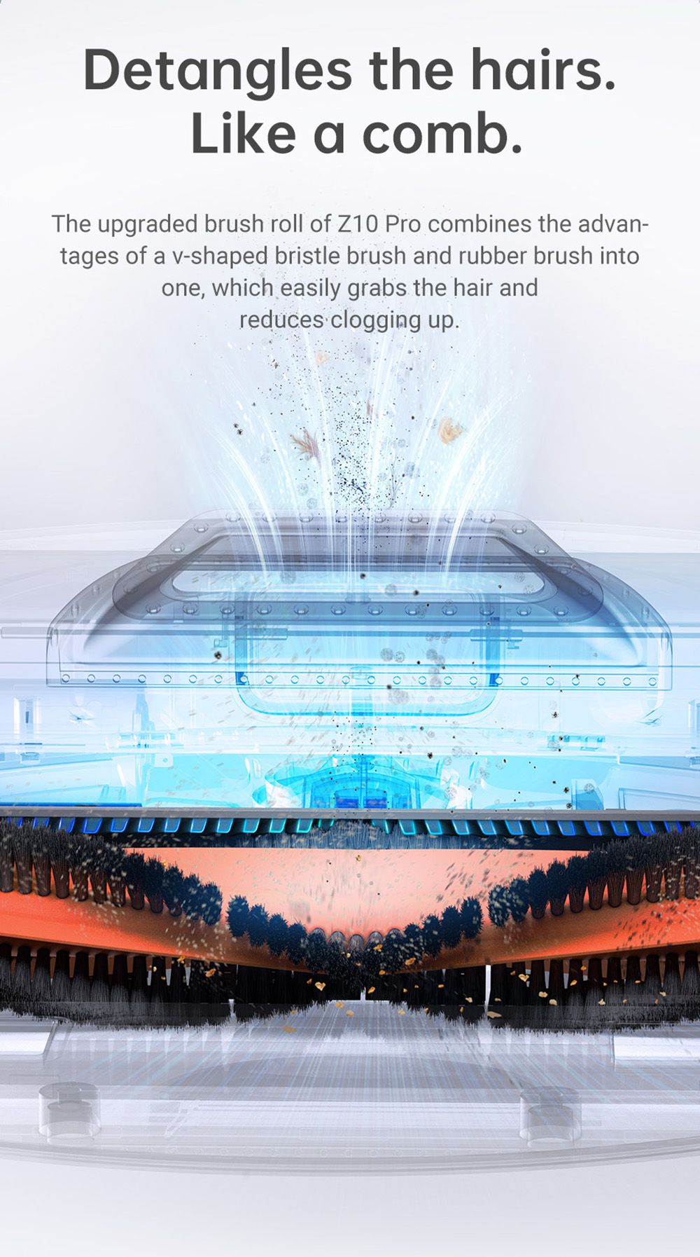 Dreame Bot Z10 Pro 4000Pa Robot Vacuum Cleaner with Self-Empty Dock 3D Laser Navi Support Alexa & Mi Home Smart Home