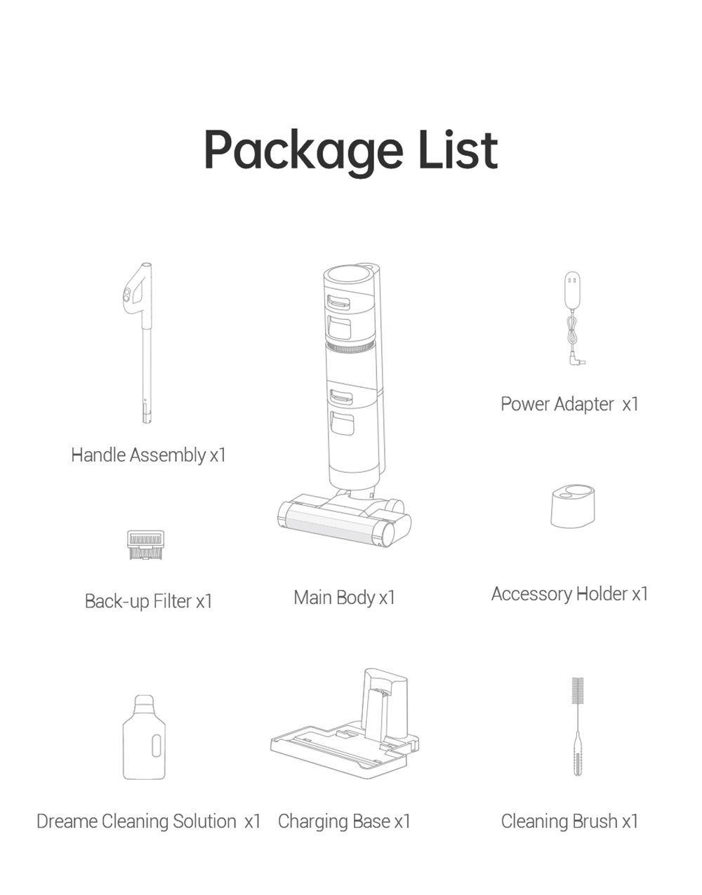 Dreame H11 Cordless Wet Dry Smart Vertical Vacuum Cleaner with Self-Cleaning System