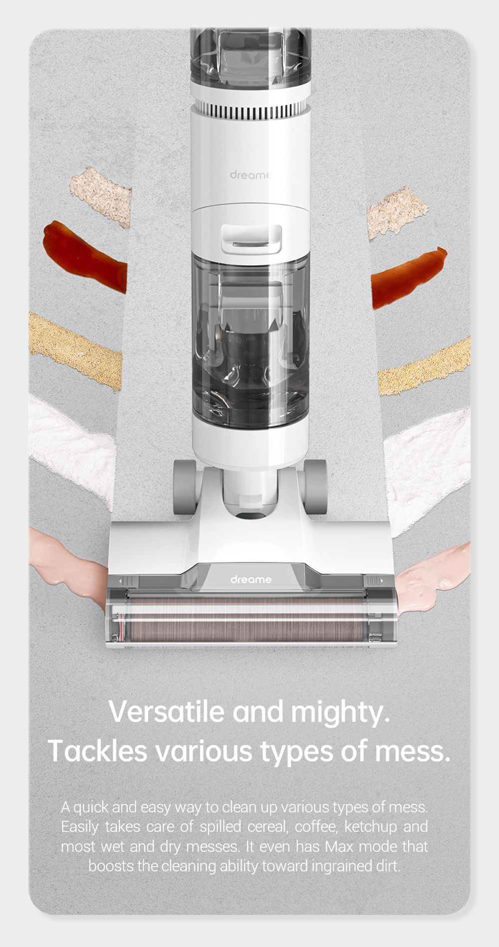 Dreame H11 Cordless Wet Dry Smart Vertical Vacuum Cleaner with Self-Cleaning System