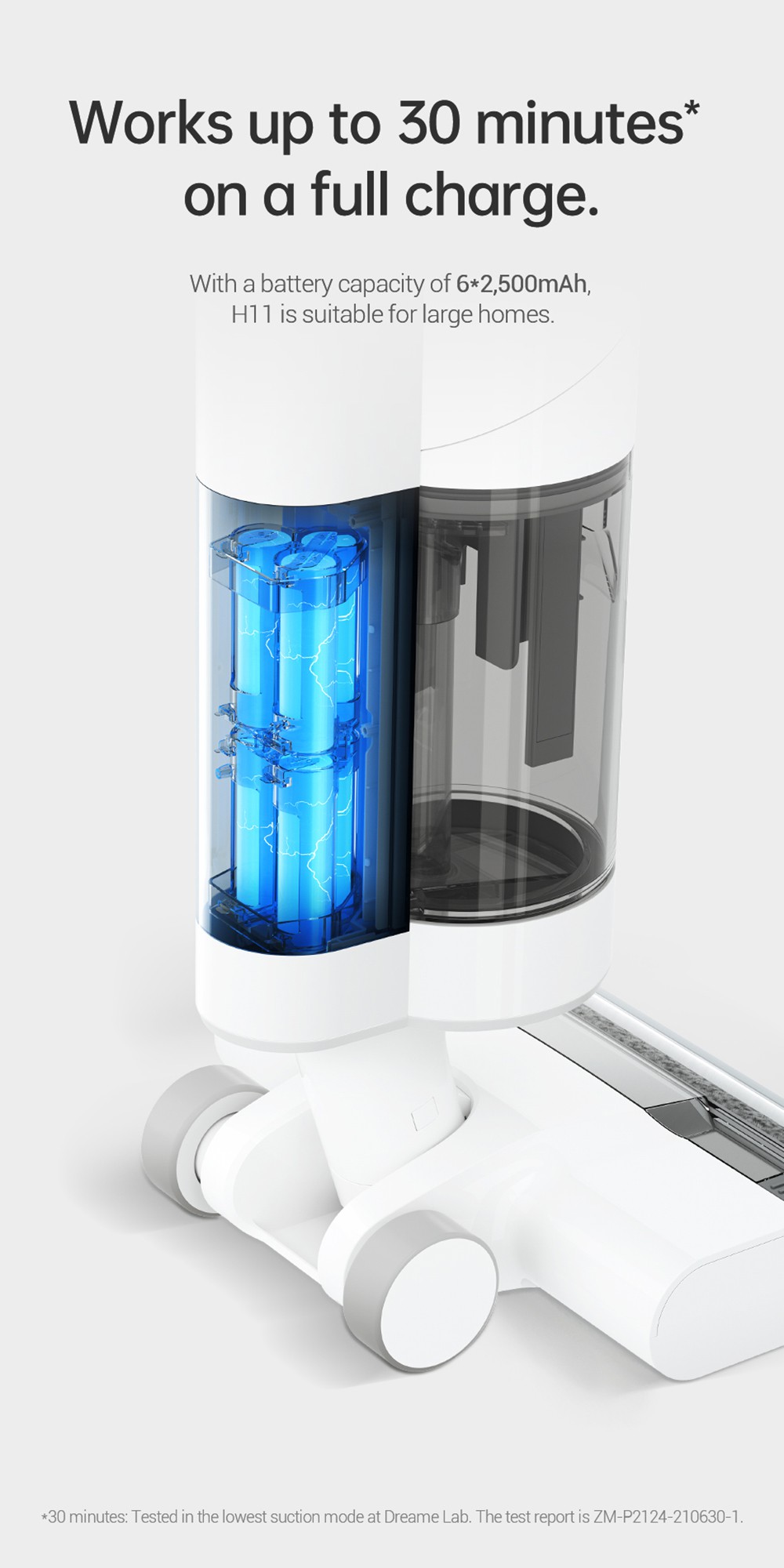 Dreame H11 Cordless Wet Dry Smart Vertical Vacuum Cleaner with Self-Cleaning System