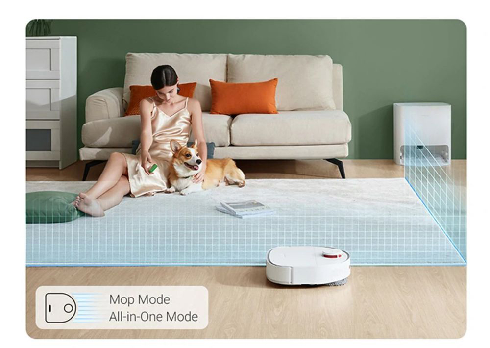 Dreame W10 4000Pa 4 in 1 SelfCleaning Robot Vacuum Cleaner