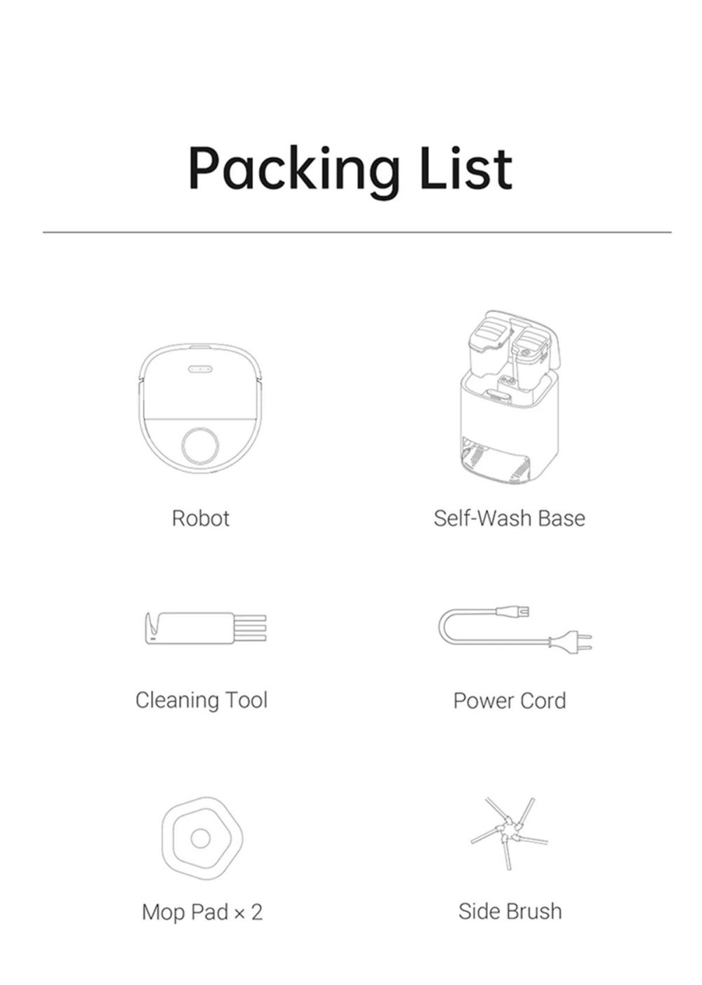 Dreame W10 4000Pa 4 in 1 SelfCleaning Robot Vacuum Cleaner