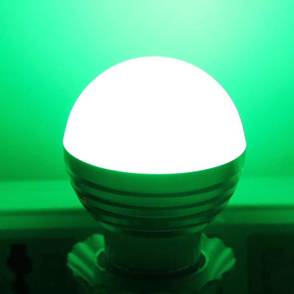 E27 3W RGB 85-265V Durable Light Bulb