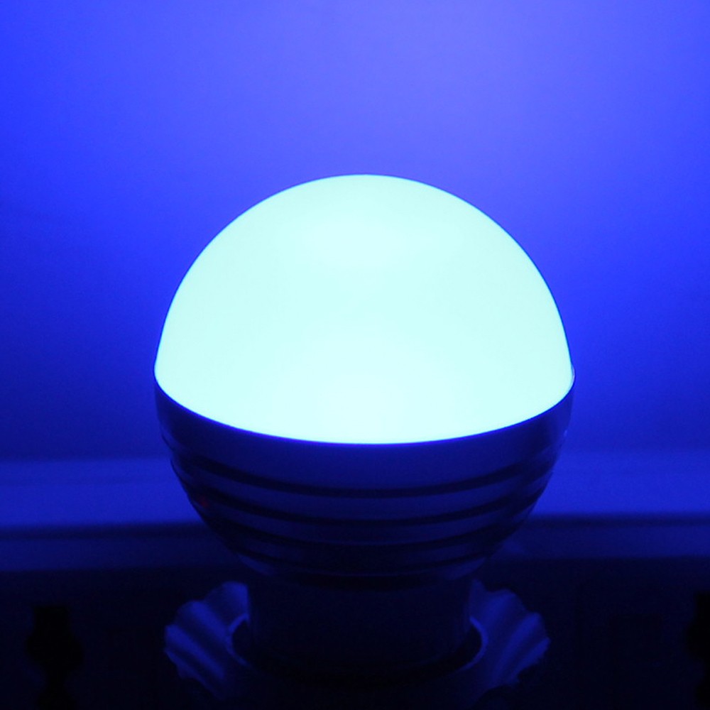 E27 3W RGB 85-265V Durable Light Bulb