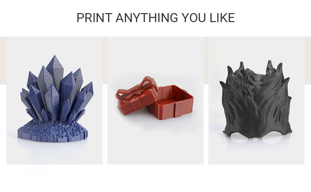 ERYONE Galaxy PETG Filament for 3D Printer 1.75mm Tolerance 0.03mm 1KG(2.2LBS)/Spool - Red