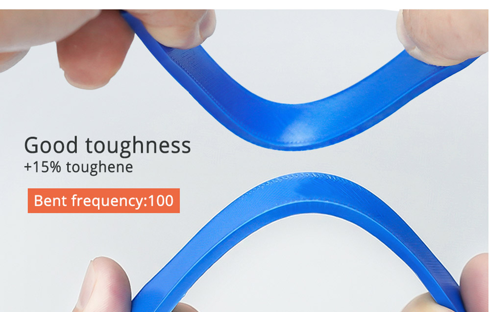 ERYONE PLA+ Filament for 3D Printer 1.75mm Tolerance 0.03mm1kg (2.2LBS)/Spool - White