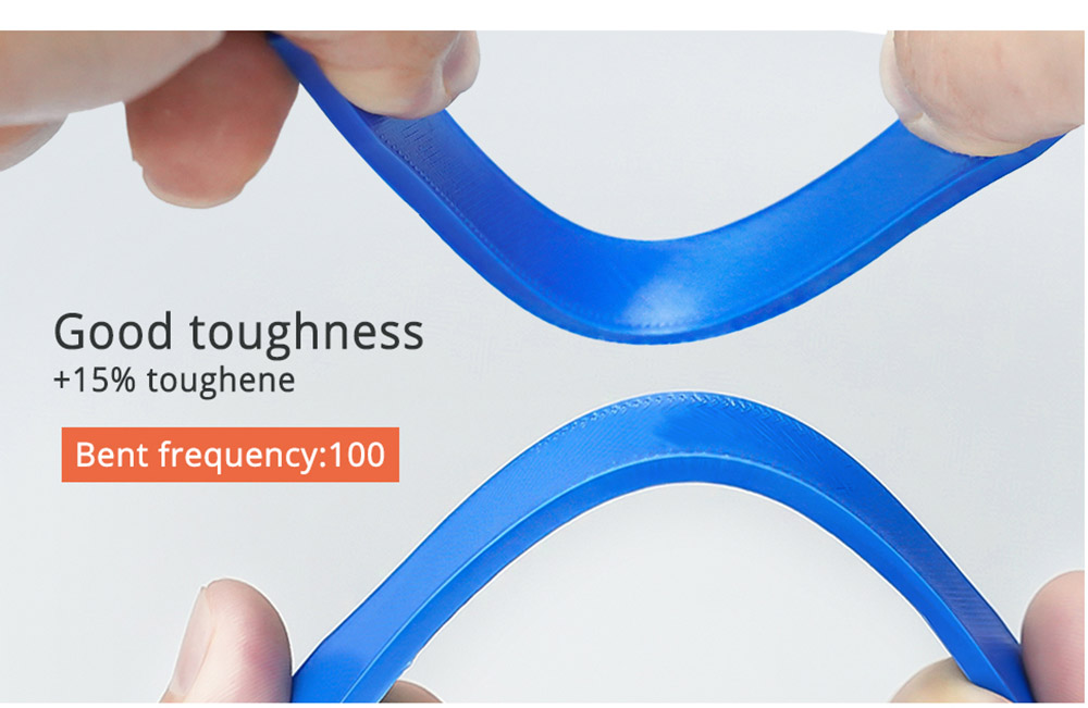 ERYONE PLA+ Filament for 3D Printer 1.75mm Tolerance 0.03mm1kg (2.2LBS)/Spool - Red