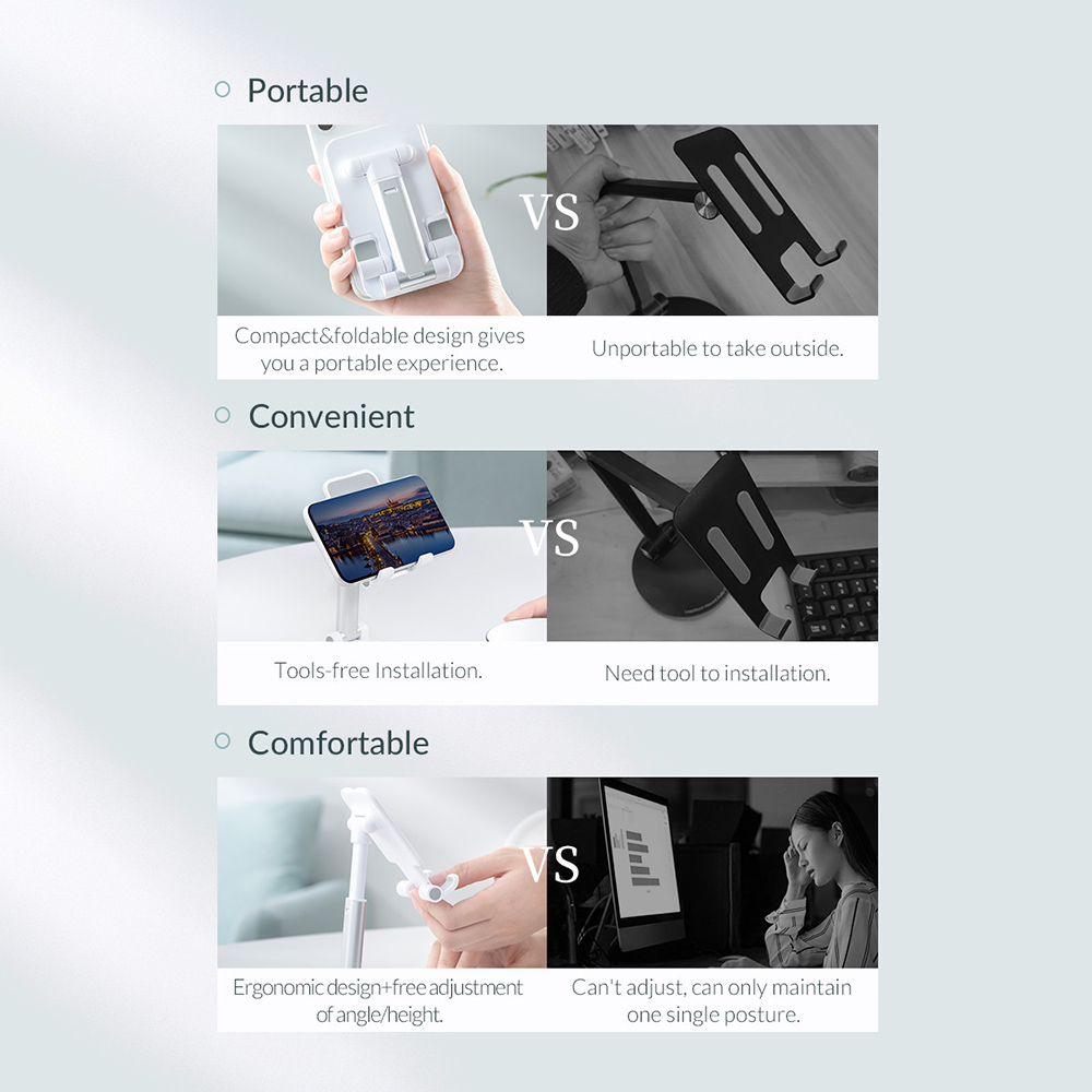 ORICO Foldable Phone Holder Black