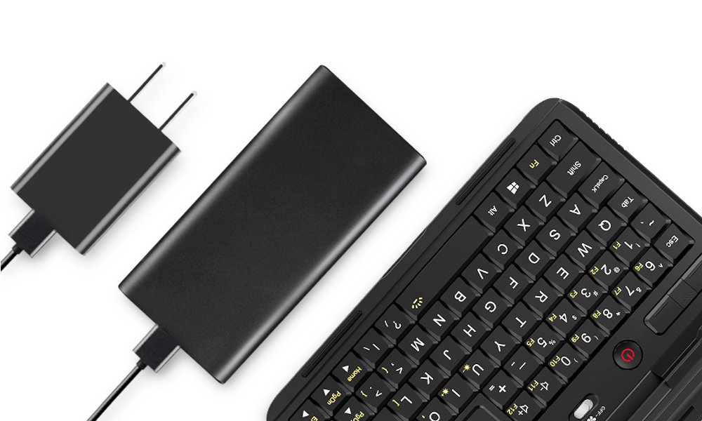 GPD MicroPC Pocket Laptop Mini PC 6 Inch Screen Intel Celeron N4120 8GB RAM 256GB SSD Windows 10 Pro Home 2x3100mAh Battery - EU Plug