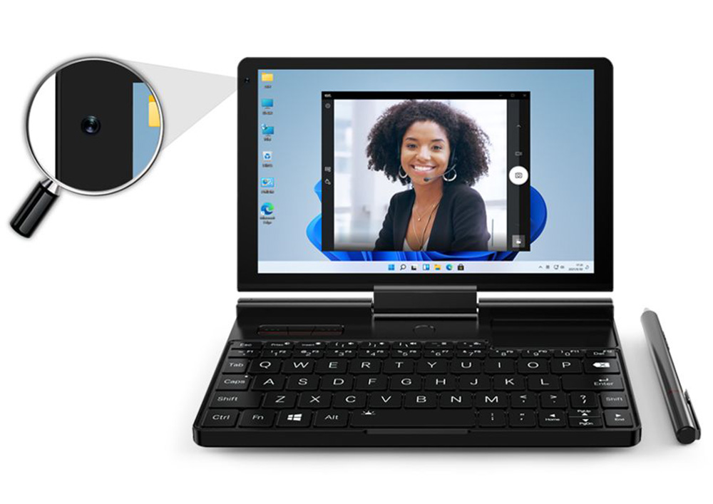 GPD Pocket 3 Intel Pentium Silver N6000 8 Inch Mini Laptop Tablet PC Win10 1920x1200 Resolution 8GB RAM/512GB