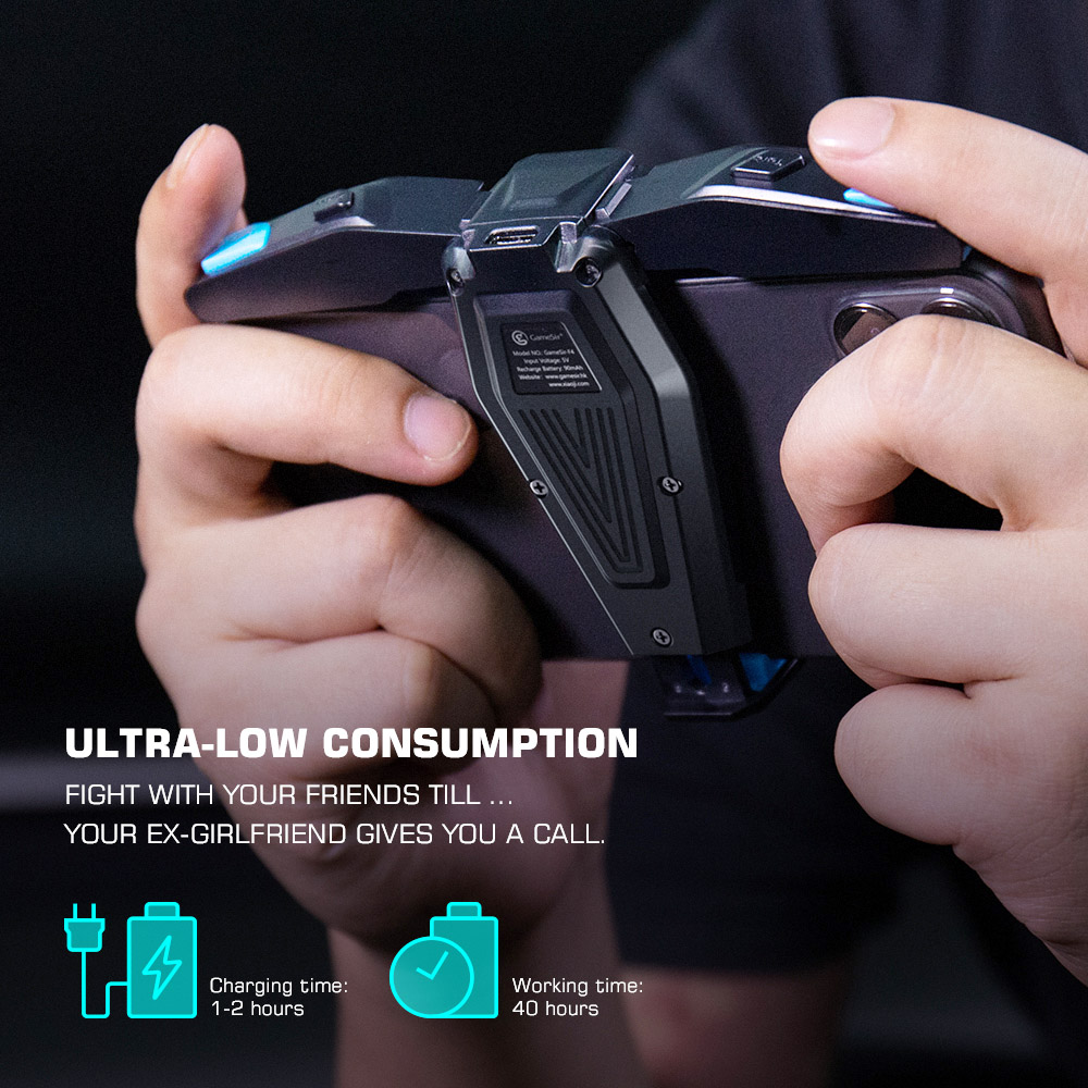 GameSir F4 Falcon Pubg Mobile Gaming Controller Gamepad Joystick for iPhone / Android Plug and Play